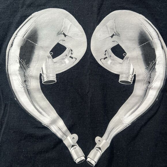 FMF T-shirt Racing Love this sound Black Graphic Mens Small - Picture 6 of 11